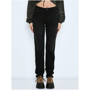 Black straight fit jeans Noisy May Hella - Women