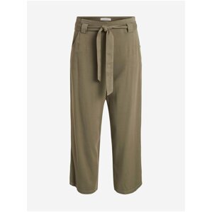 Khaki culottes with binding VILA Priya - Ladies