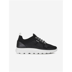 Geox Spherica Black Womens Sneakers - Womens