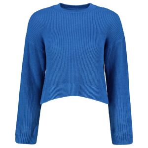 Blue Ribbed Sweater Noisy May Maysa - Women