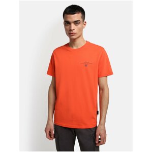 Orange men's T-shirt NAPAPIJRI Selbas - Men