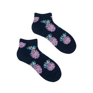 Yoclub Unisex's Ankle Funny Cotton Socks Patterns Colours SKS-0086U-B400