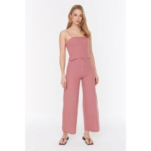 Trendyol Pants - Rosa - Wide leg