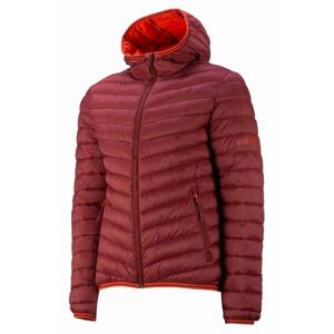 GTS - Men's insulated hooded jacket - Bordo
