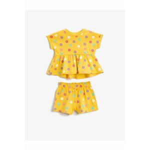 Koton Baby Set - Yellow - Regular fit