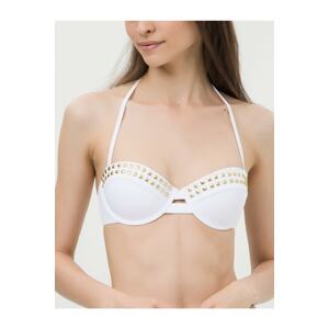 Koton Women's White Bikini Top