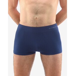 Men's Boxers Gino seamless bamboo blue