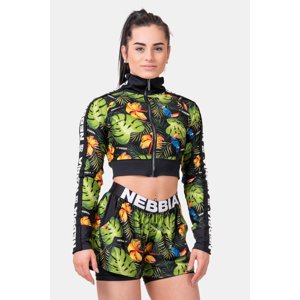 Nebbia High-energy crop jacket 564 jungle green XS