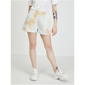 Blue-Cream Women Tracksuit Batik Shorts Roxy Kindred Souls - Women