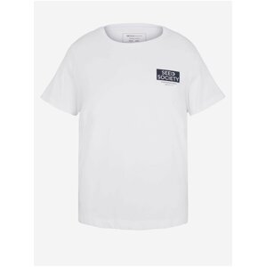 White Man T-Shirt Tom Tailor Denim - Men