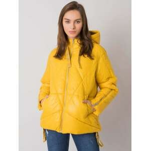 Yellow quilted winter jacket Coimbra SUBLEVEL