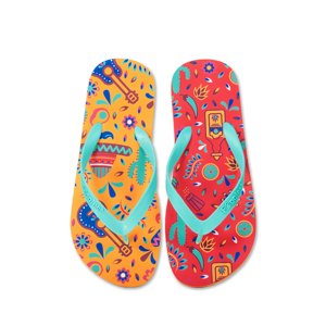 Women's flip-flops Frogies Mexico
