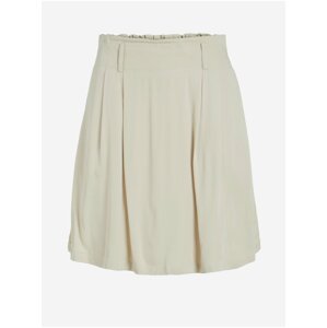 Beige short skirt VILA Vero - Ladies