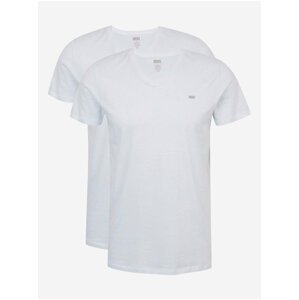 Set of two men's basic T-shirts in white Diesel - Men's