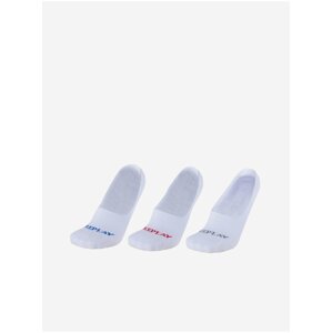 Set of three pairs of socks in white Replay