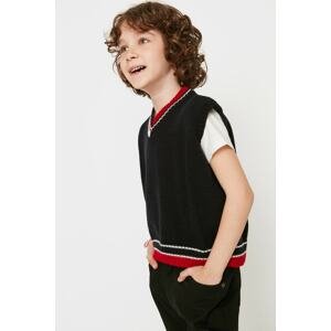 Trendyol Sweater Vest - Dunkelblau - Regular fit