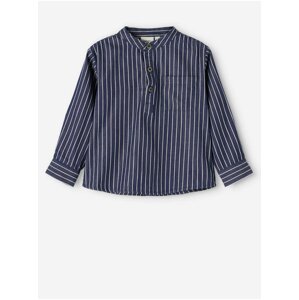 Dark blue boys' striped shirt name it Stripes - Boys