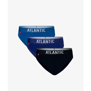 Men's sports briefs ATLANTIC 3Pack - turquoise/blue/navy