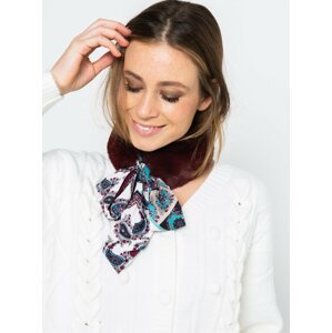 White patterned scarf CAMAIEU - Women