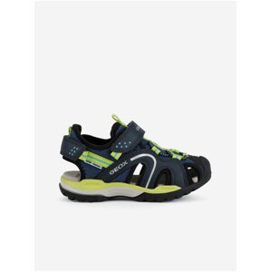 Green and blue boys sandals Geox Borealis - Boys