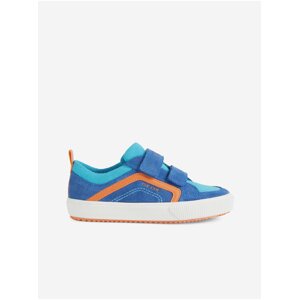 Blue Boys Suede Shoes Geox Alonisso - Boys