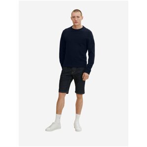 Dark Blue Mens Denim Shorts Tom Tailor - Men