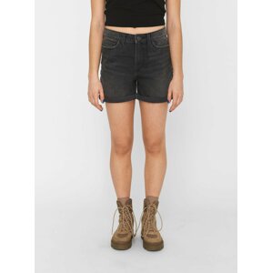 Noisy May Miley Grey Denim Shorts - Women