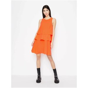 Orange dress Armani Exchange - Women