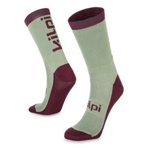 Unisex sports socks KILPI BORENY-U dark red