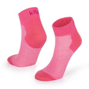 Unisex running socks KILPI MINIMIS-U coral