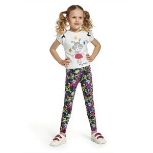 Bas Bleu Girls' leggings MIKI breathable from elastic material