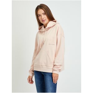 Light Pink Women's Hoodie Armani Exchange - Women