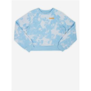 Levi's White-Blue Kids Batik Sweatshirt Levi's® - Girls