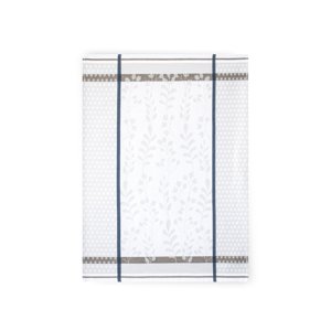 Zwoltex Unisex's Dish Towel Flora Grey/Pattern