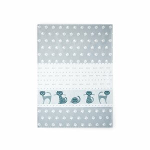 Zwoltex Unisex's Dish Towel Maru Grey/Pattern