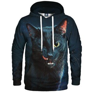 Aloha From Deer Unisex's Black Cat Hoodie Aloha H-K AFD007