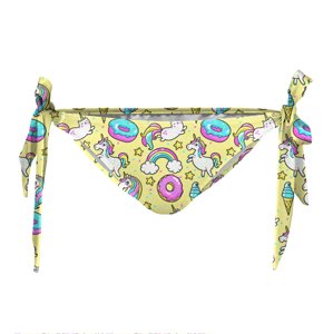 Aloha From Deer Woman's Unicorn Heaven Bikini Bows Bottom WBBB AFD300