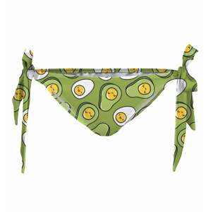 Aloha From Deer Woman's Eggcado Bikini Bows Bottom WBBB AFD357