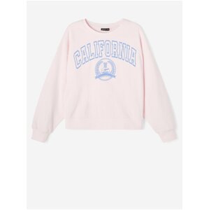 Light pink girly sweatshirt name it Dollege - Girls