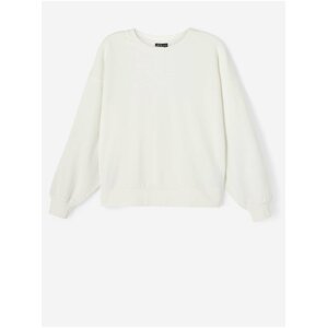 White Girly Oversize Sweatshirt name it Dute - Girls