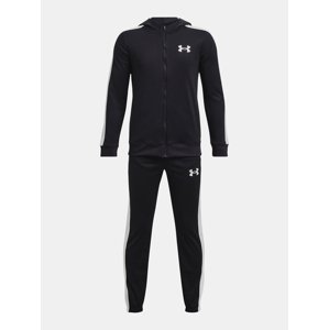 Under Armour UA Kit Knit Hooded Track Suit-BLK - Guys