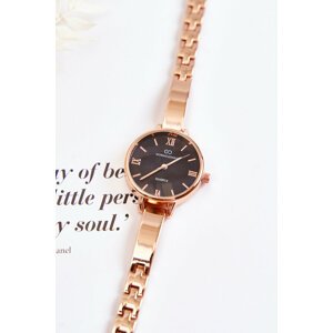 Giorgio & Dario wristwatch with black rose gold dial