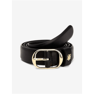 Black Women's Leather Strap Tommy Hilfiger Effortless - Women