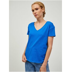Blue basic T-shirt ORSAY - Women