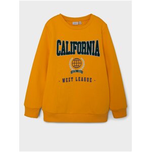 Orange boys' sweatshirt name it Lauge - Boys