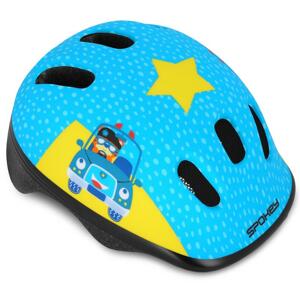Spokey FUN POLICE Children's cycling helmet 52-56 cm