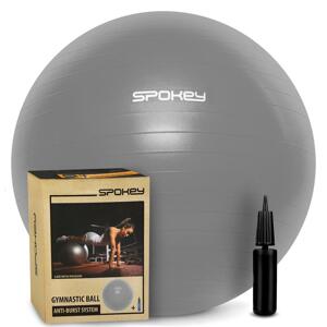 Spokey FITBALL III - Fitness lopta gray 65 cm vrátane pump