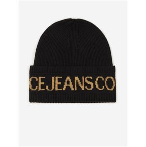 Black Versace Jeans Couture Wool Beanie - Men's