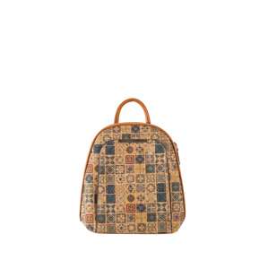 Yellow cork backpack with magnet