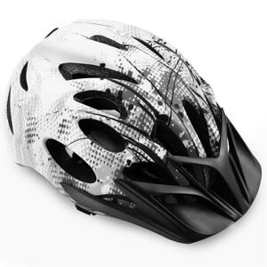 Spokey CHECKPOINT Cycling helmet OUT-MOLD, 55-58 cm, biela